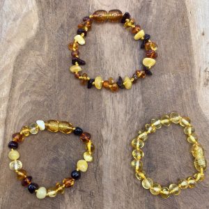 Bracelet ambre bébé 3 modéles disponibles